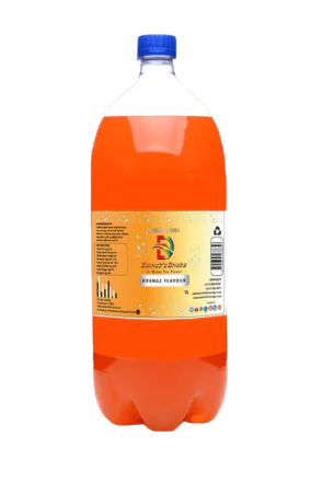 Orange Soda Bottle